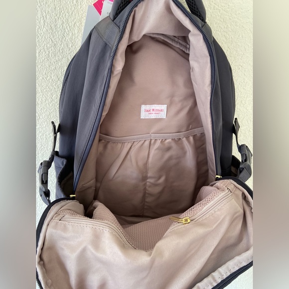 Tik Tok viral Stanley cup holder Issac Mizrahi Backpacks (Charcoal/Black/Navy) - Picture 6 of 9